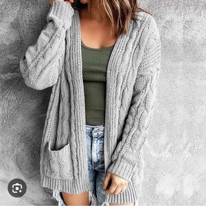 Cozy Gray Cardigan